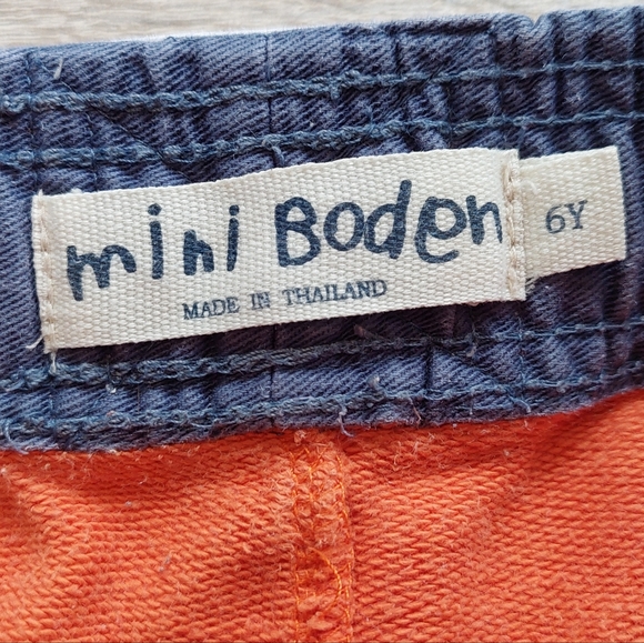 2011 guc Mini Boden orange joggers - Picture 6 of 16